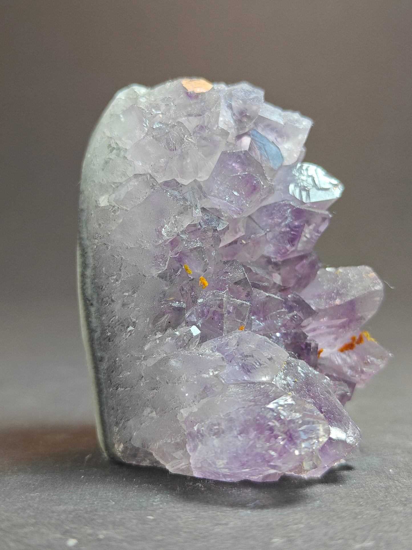 Polished Cut-Base Mini Amethyst Cavity from Uruguay – 71 Grams