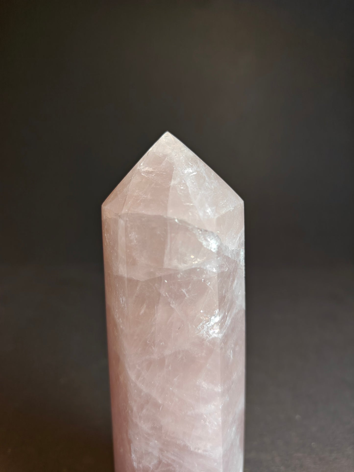 Rose Quartz Tower from Brazil