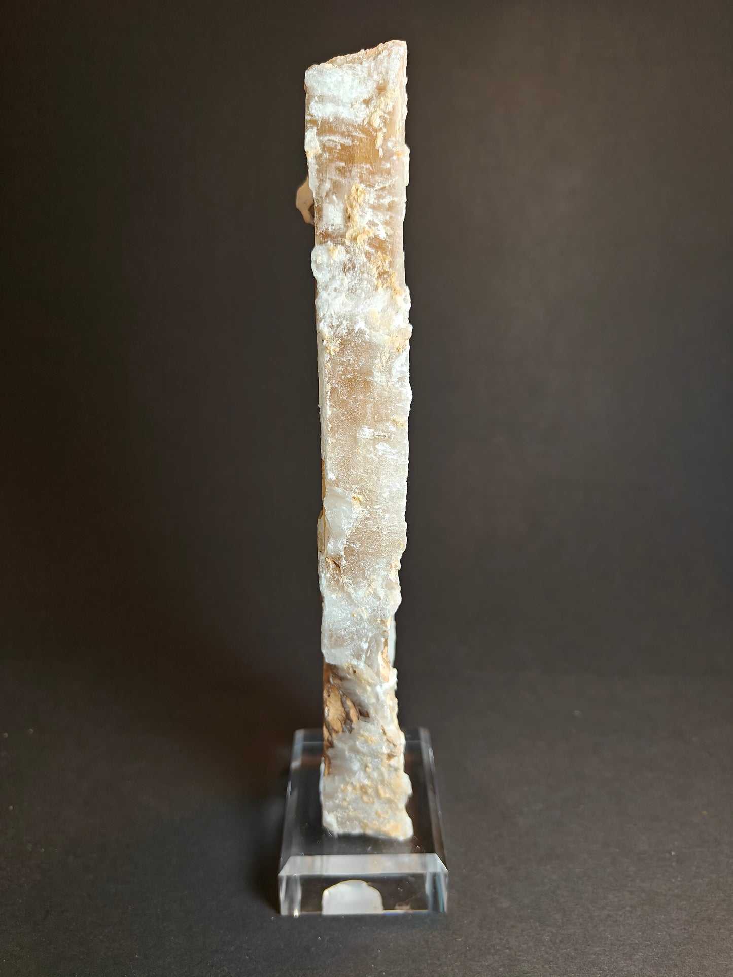 Bicolor Selenite Specimen from Spain