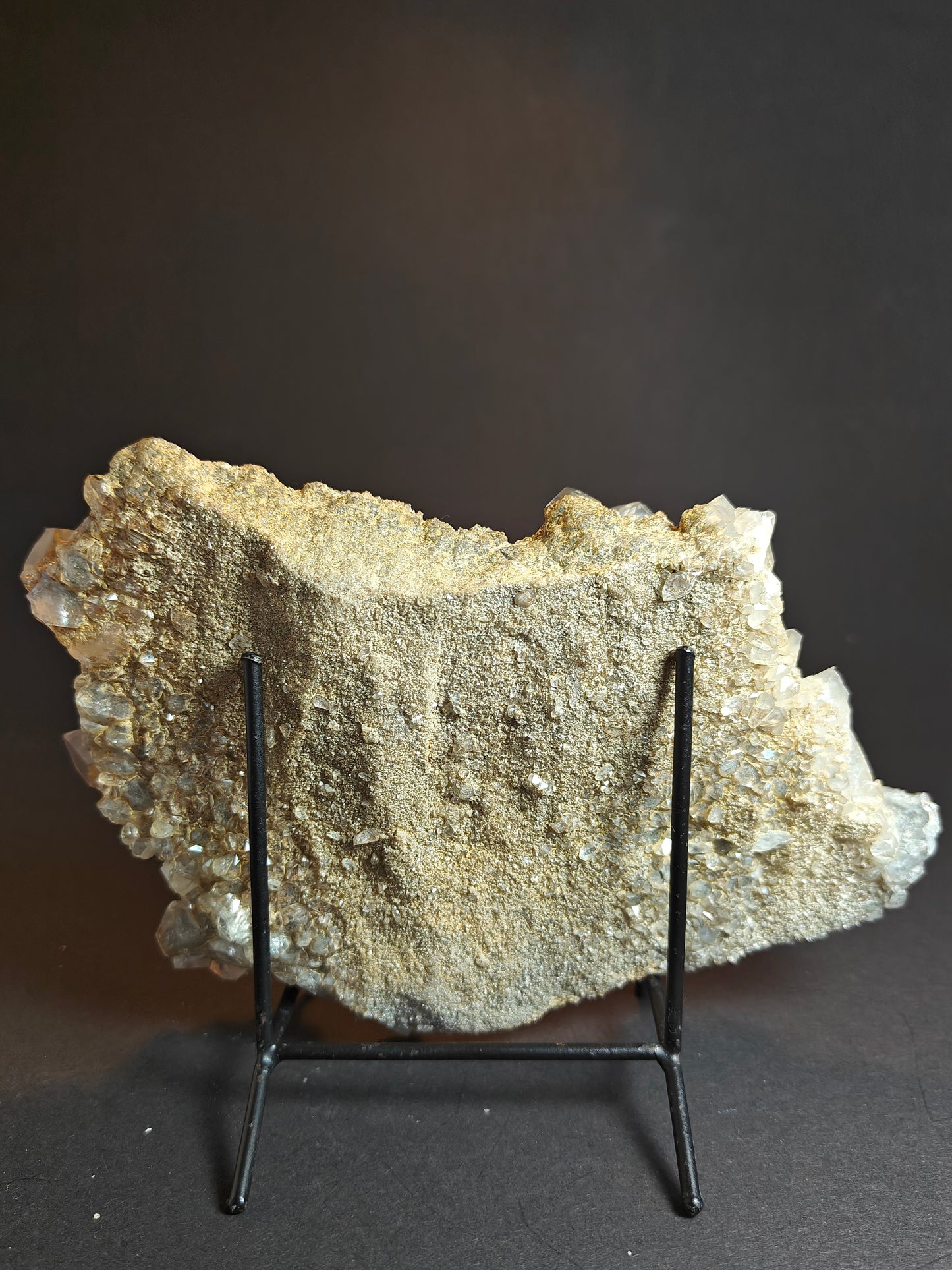 Stunning Grey Quartz Cluster on Matrix – 1.0 kg