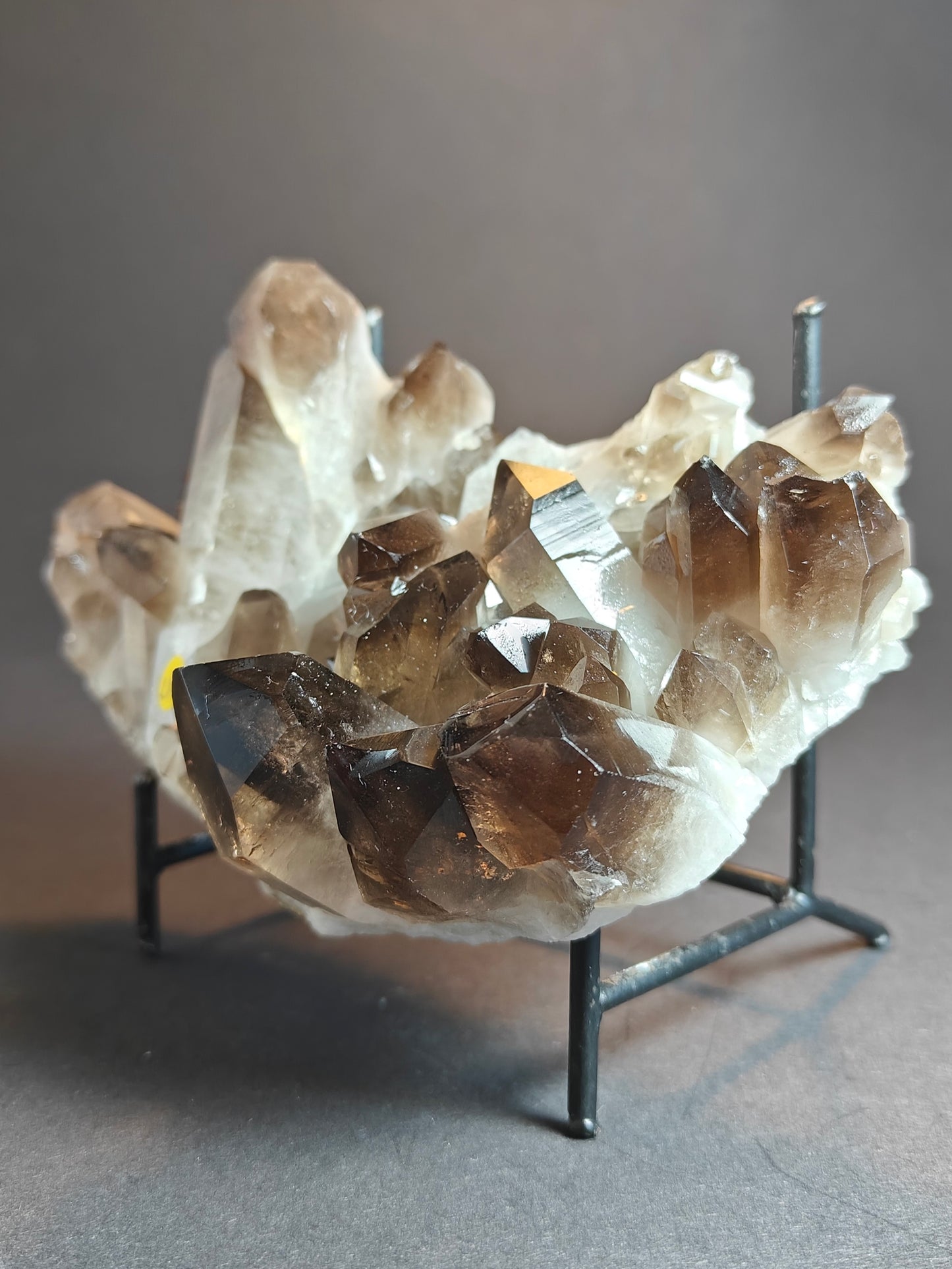 Smoky Quartz Cluster from Brazil – 550 Grams
