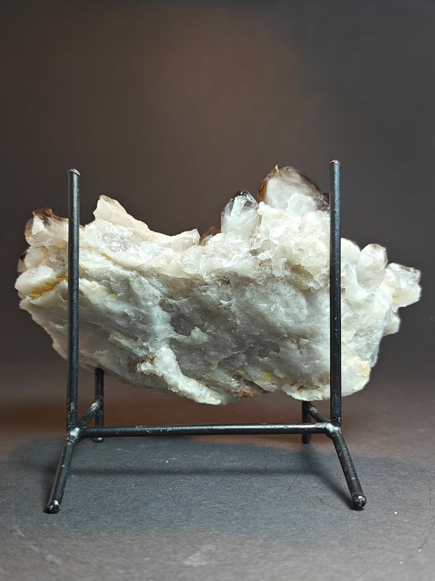 Smoky Quartz Cluster from Brazil – 550 Grams