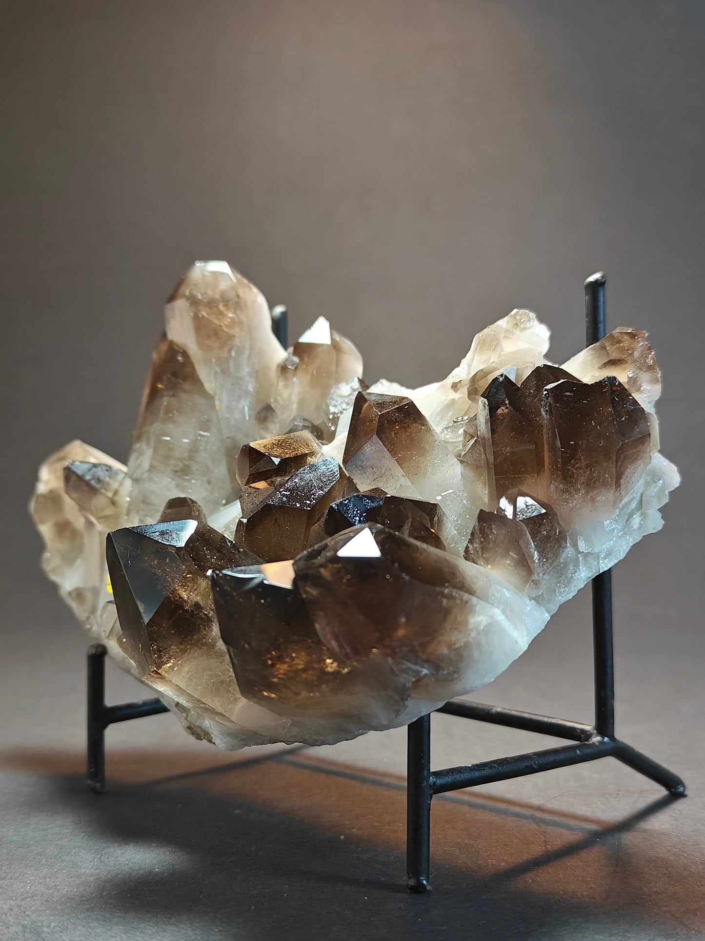 Smoky Quartz Cluster from Brazil – 550 Grams
