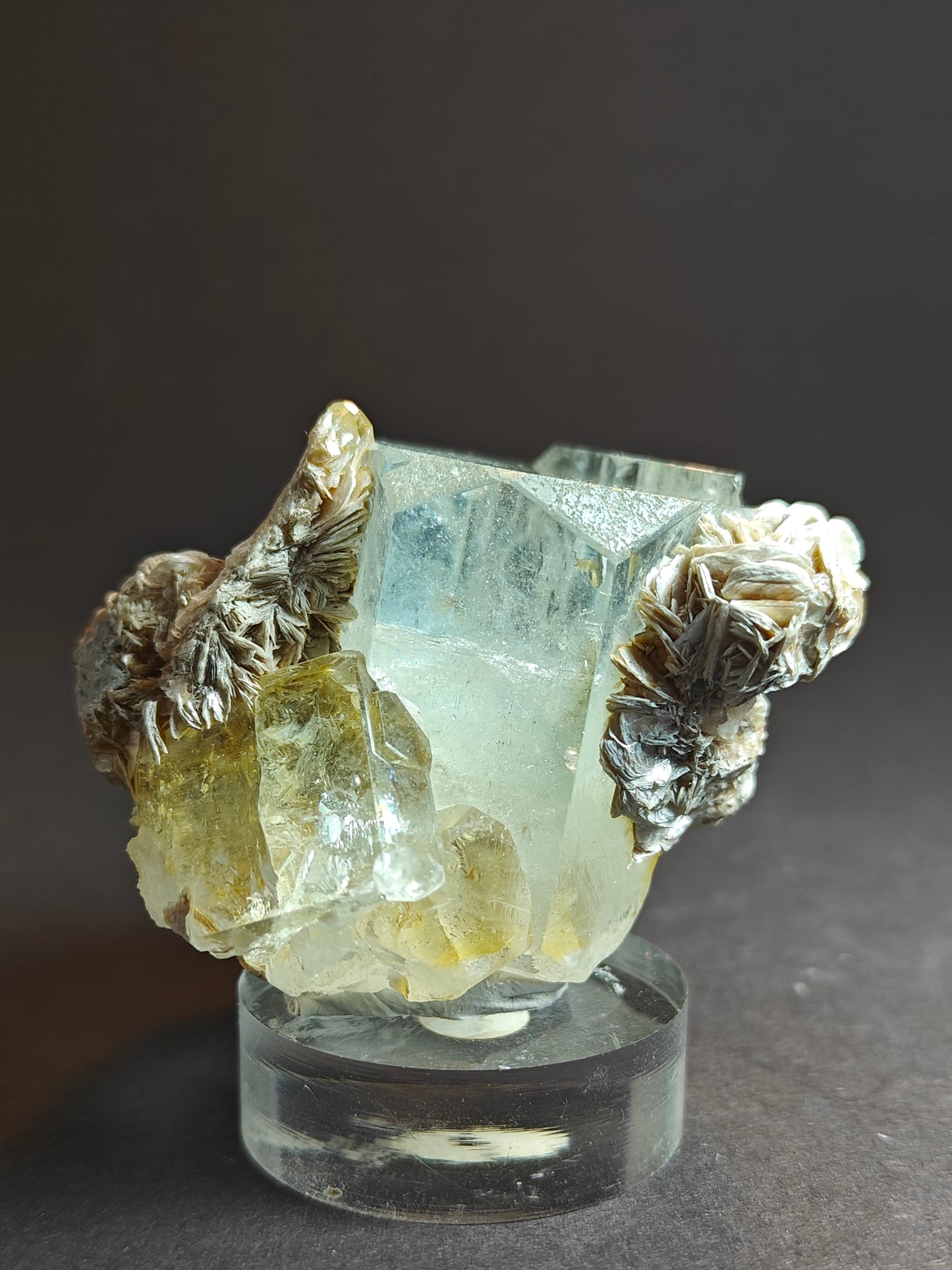 Aquamarine with Muscovite from Pakistan – 133 Grams
