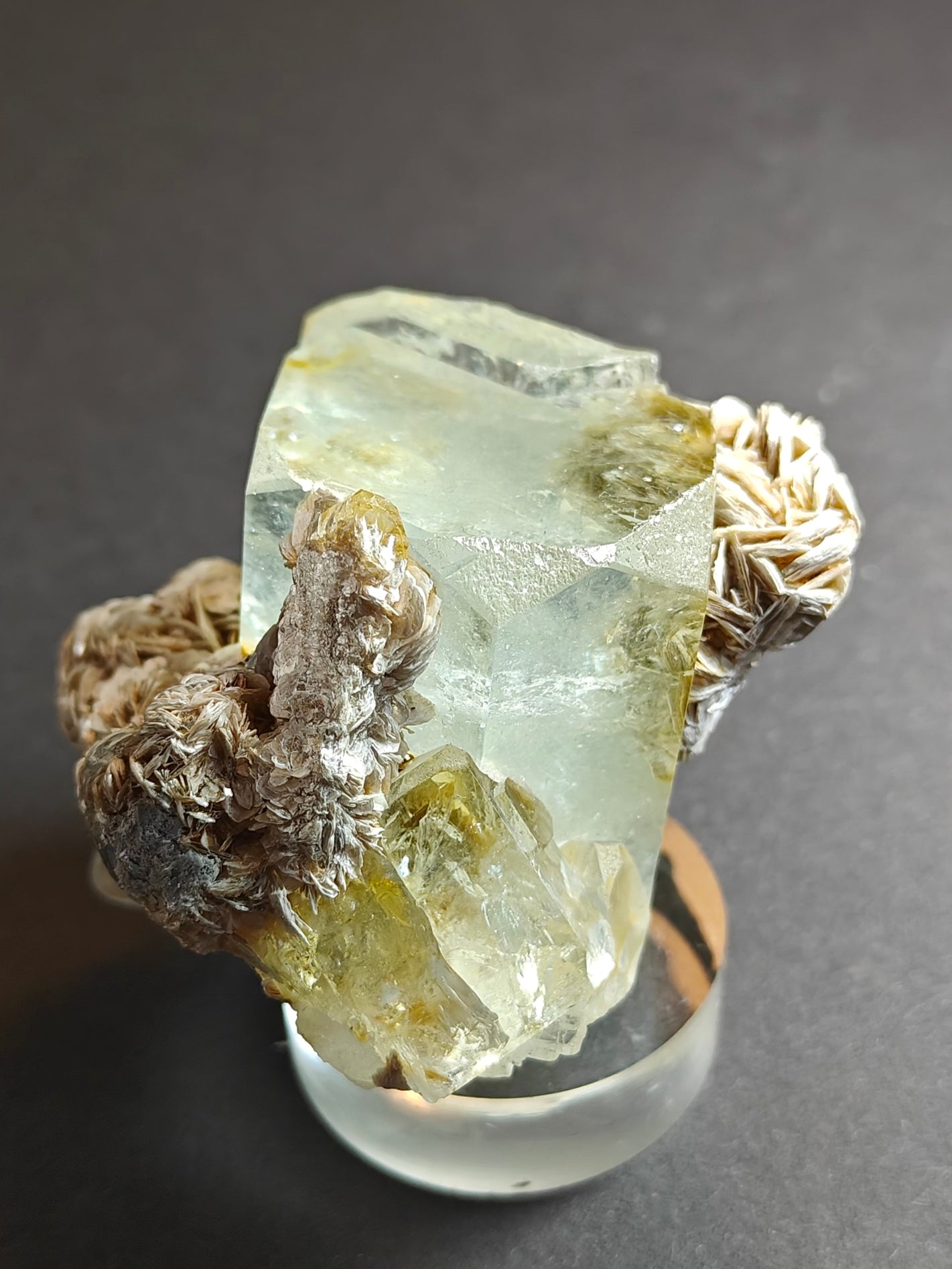 Aquamarine with Muscovite from Pakistan – 133 Grams