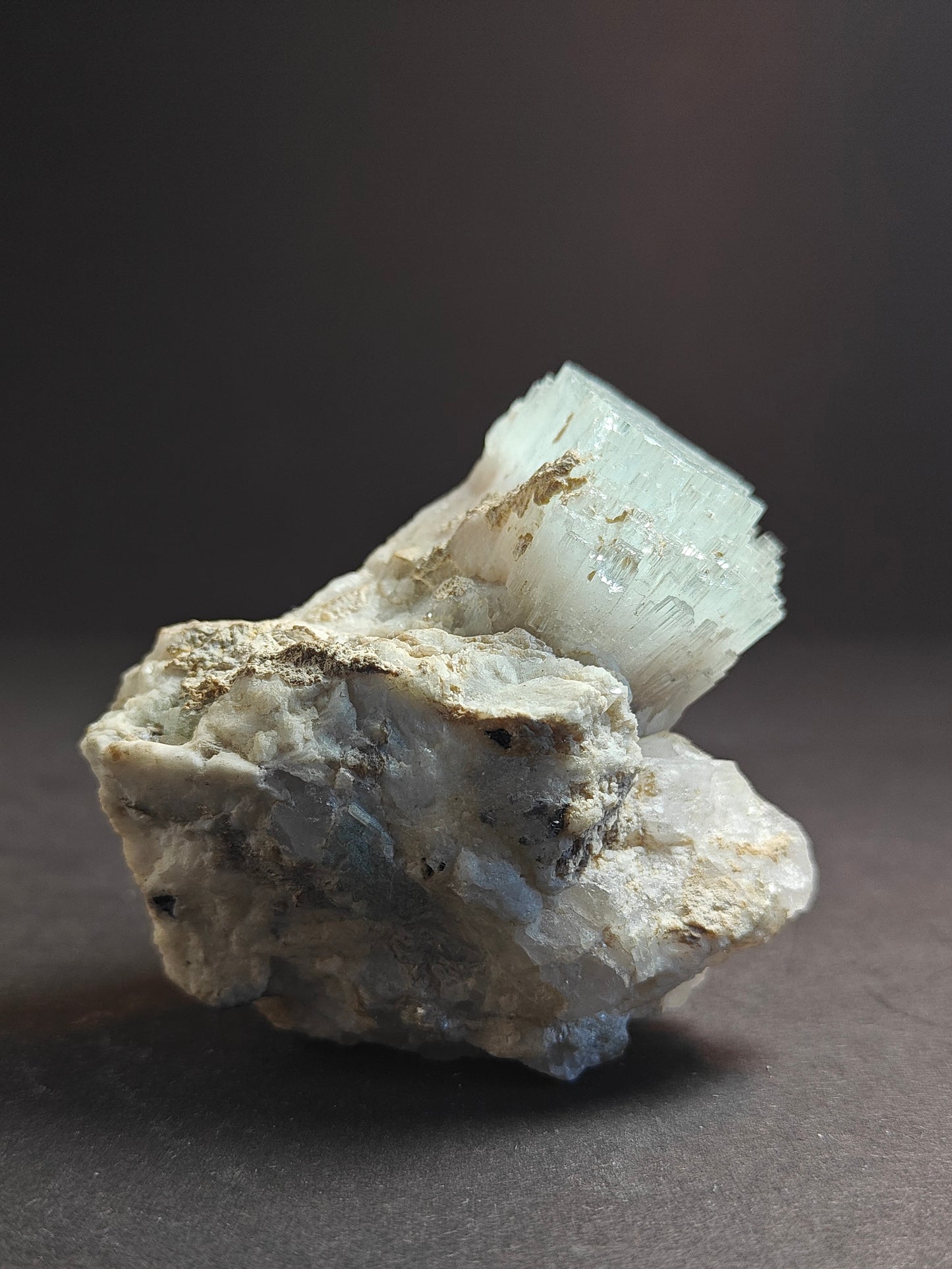 Aquamarine Cluster on Matrix – Unique Formation from Afghanistan | 230g