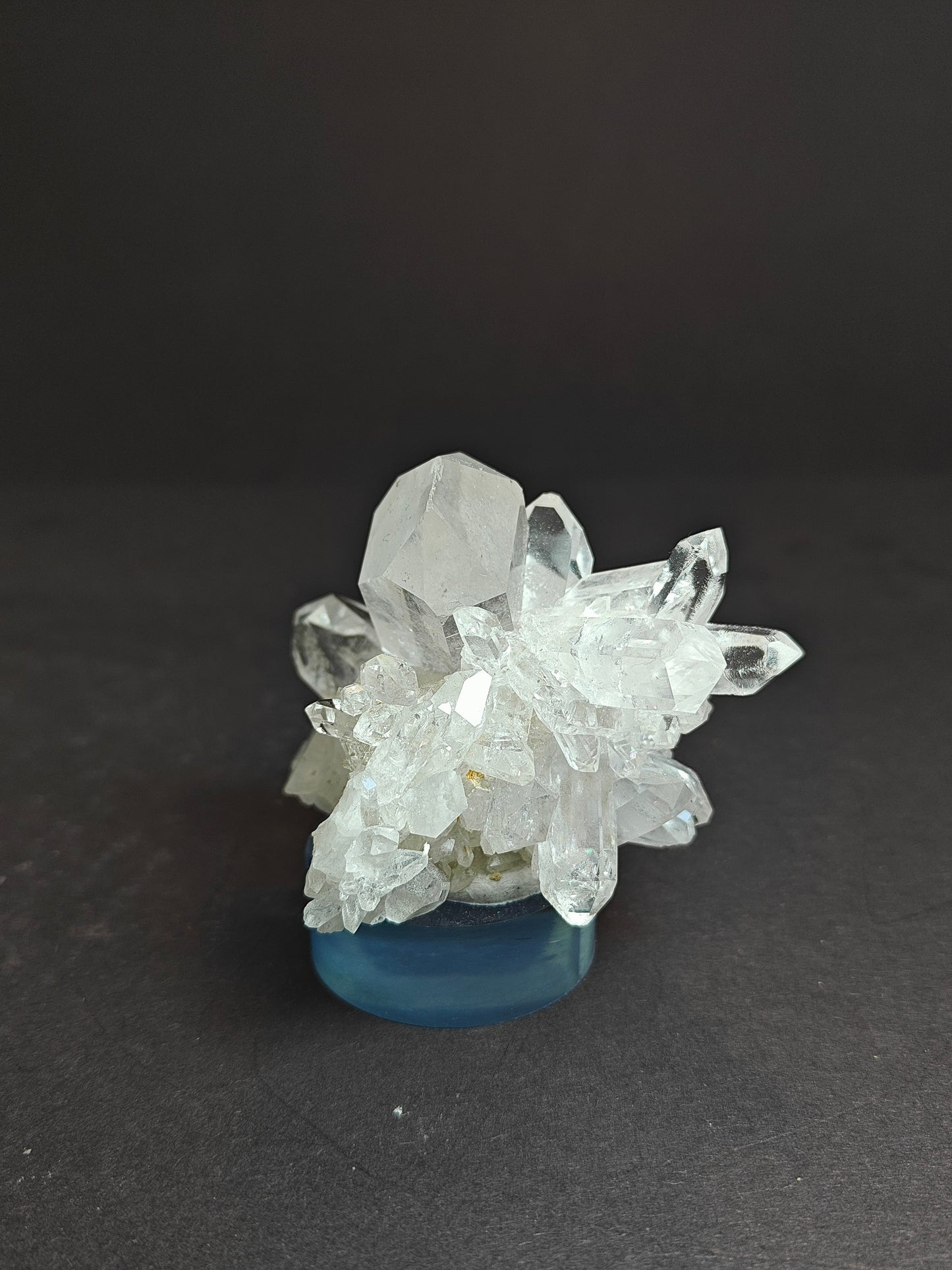 Himalayan Quartz Cluster on Acrylic Base