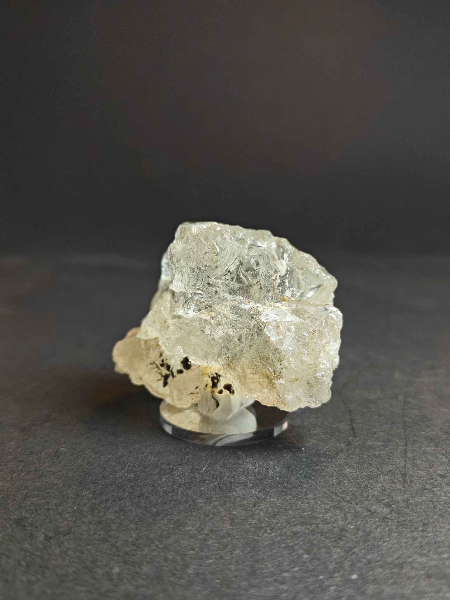 Petalite Crystal Specimen on Base