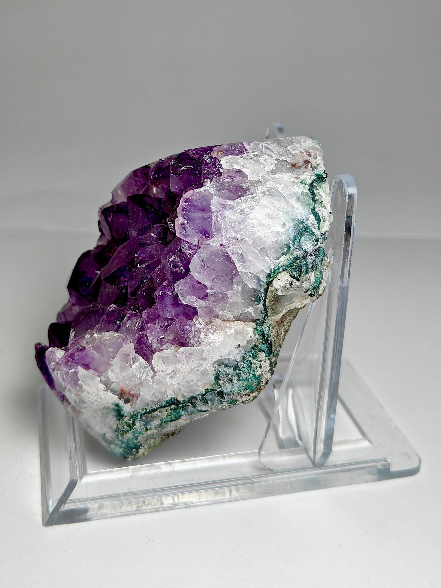 Small Amethyst Cluster From Brazil