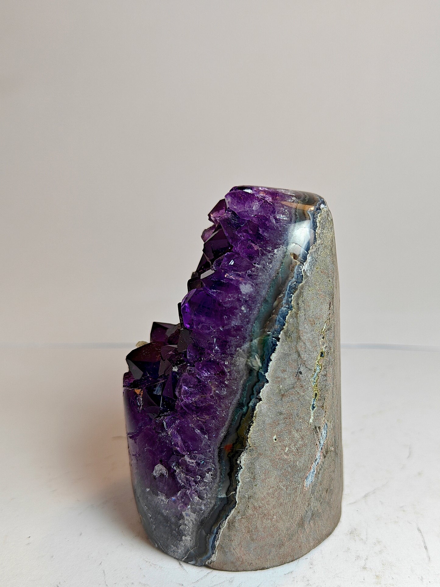 Cut-Base Amethyst Cluster from Uruguay Top Quality - 0.27 kg