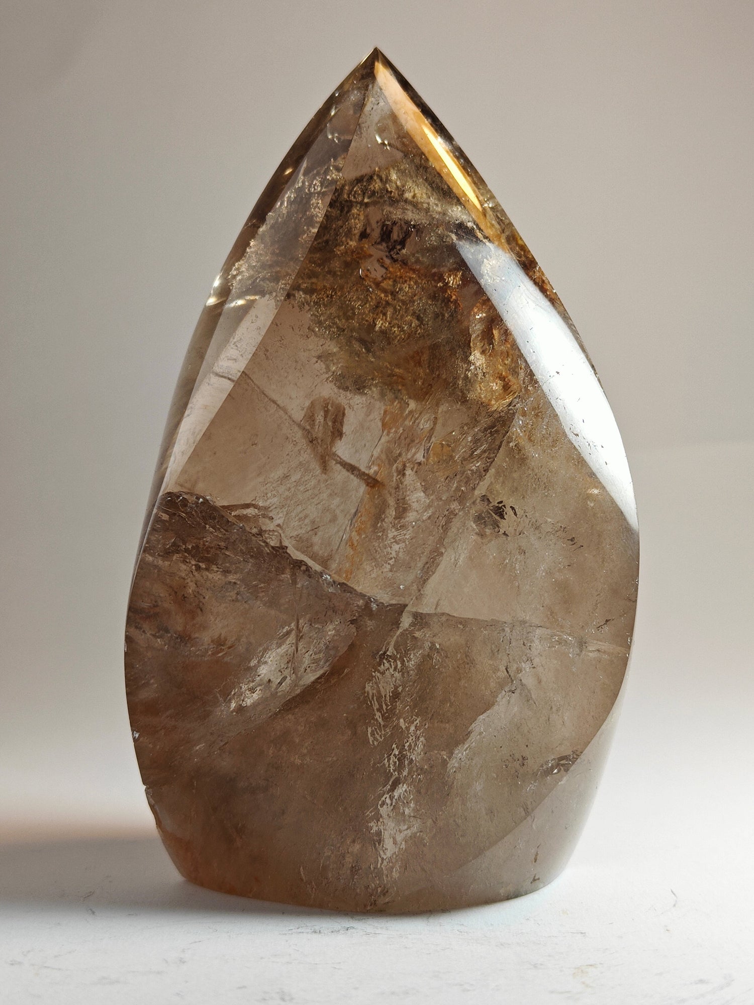 Carved Crystal Flames