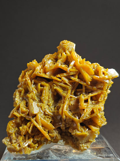 Prachtig Wulfenite-exemplaar uit de Helena-mijn, Mezica, Slovenië