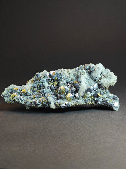 Stunning Pyrite with Quartz Cluster from Bulgaria
