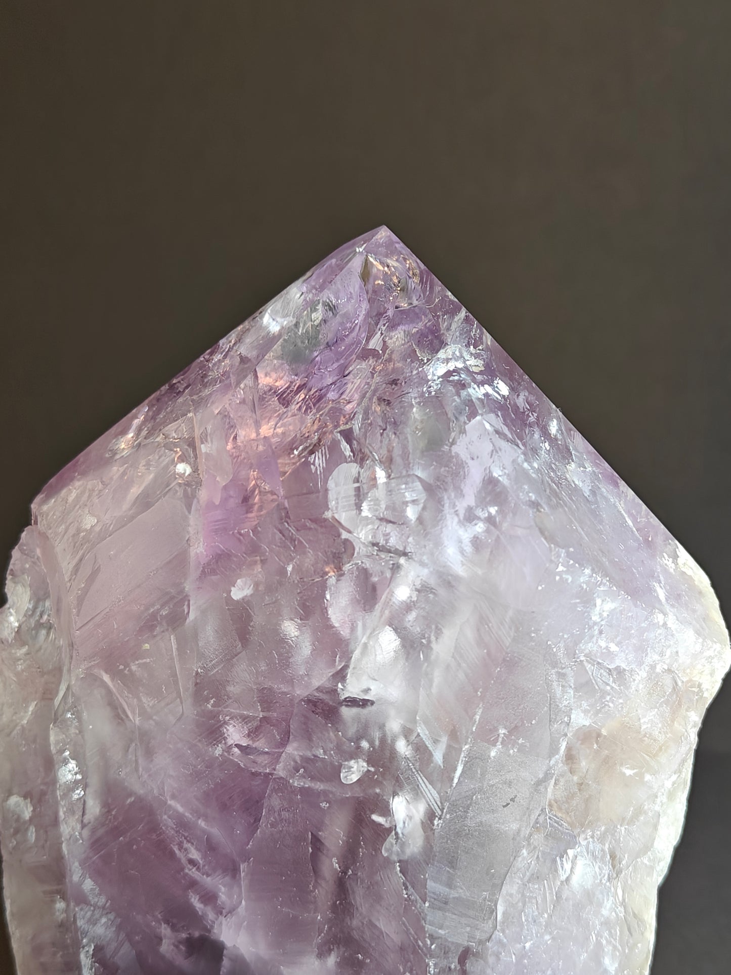 Rare Large Semi-Polished Bolivian Amethyst Point  – 1.945 kg
