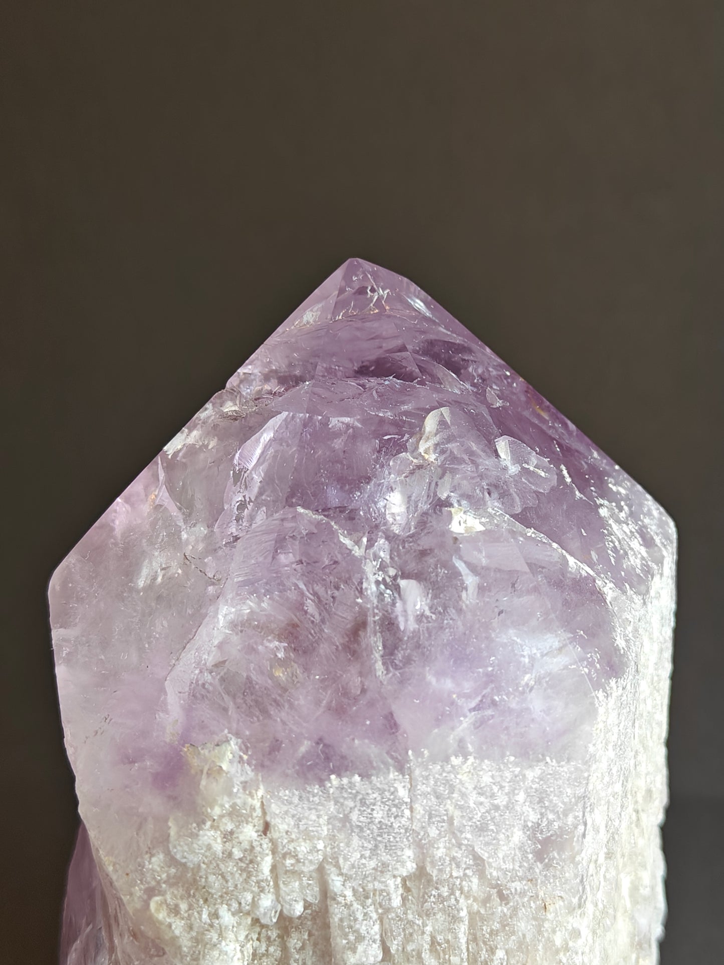Rare Large Semi-Polished Bolivian Amethyst Point  – 1.945 kg