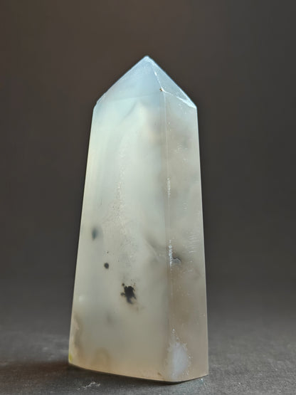 Beautiful Trio of Druzy Agate Points from Brazil – 154 Grams