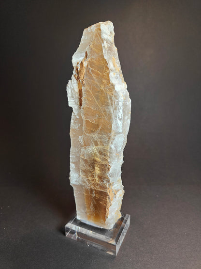 Bicolor Selenite Specimen from Spain