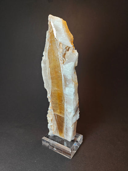 Bicolor Selenite Specimen from Spain