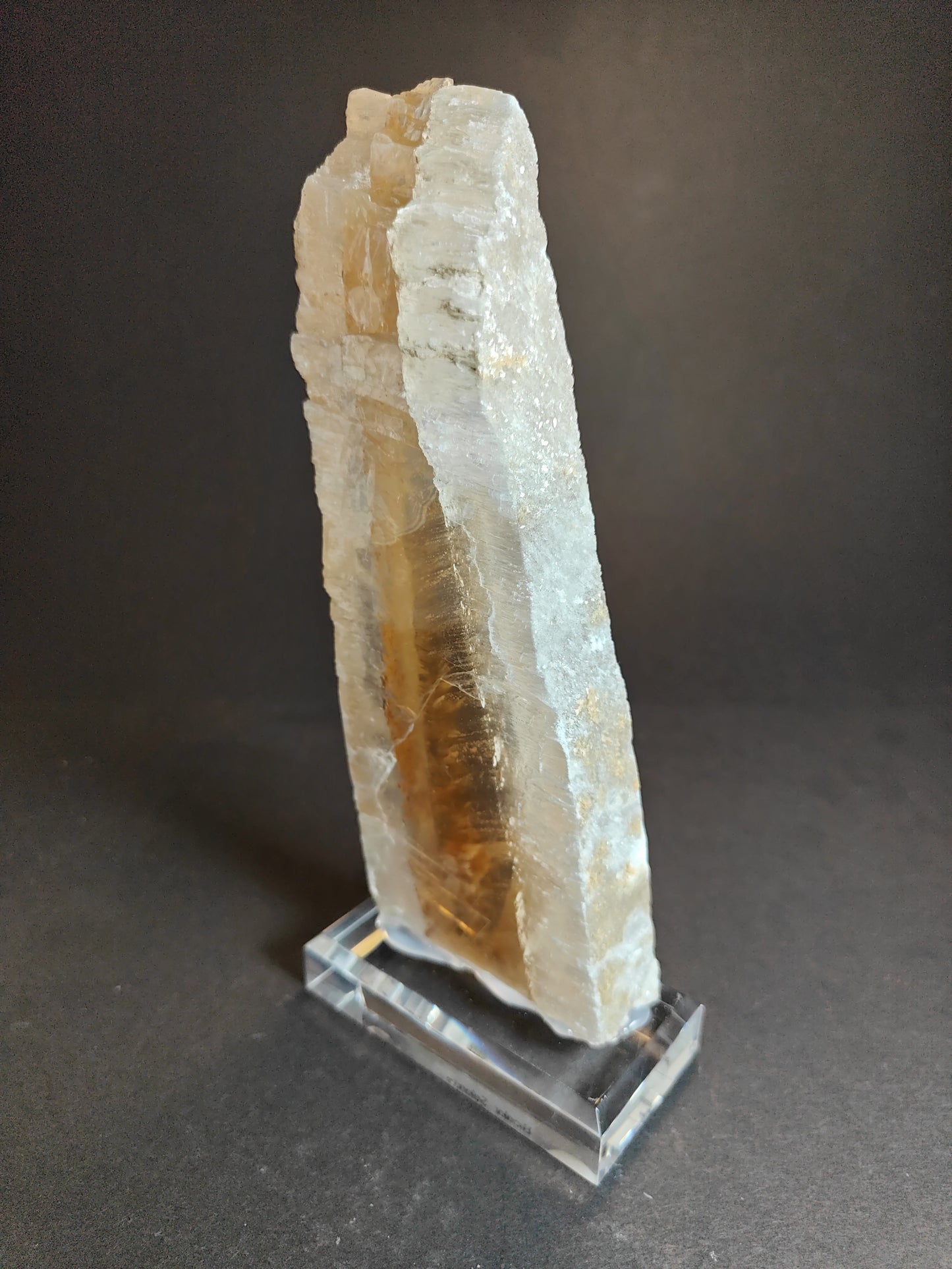 Bicolor Selenite Specimen from Spain