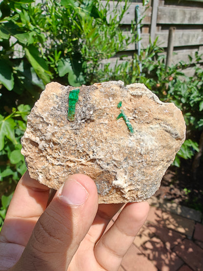 Emerald on Matrix from Pakistan