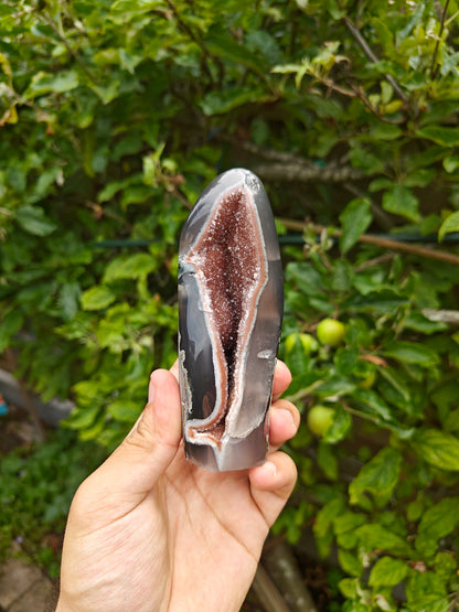 Uruguayaanse Agaat 12 x 5 x 4 cm 0.340 kg