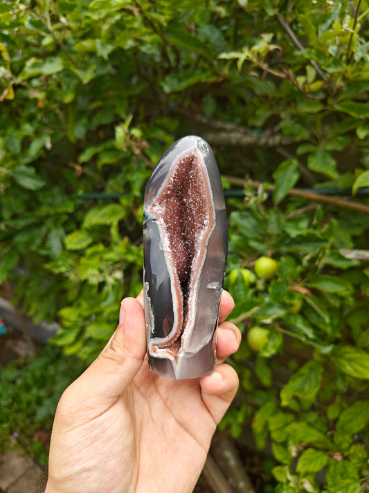 Uruguayaanse Agaat 12 x 5 x 4 cm 0.340 kg