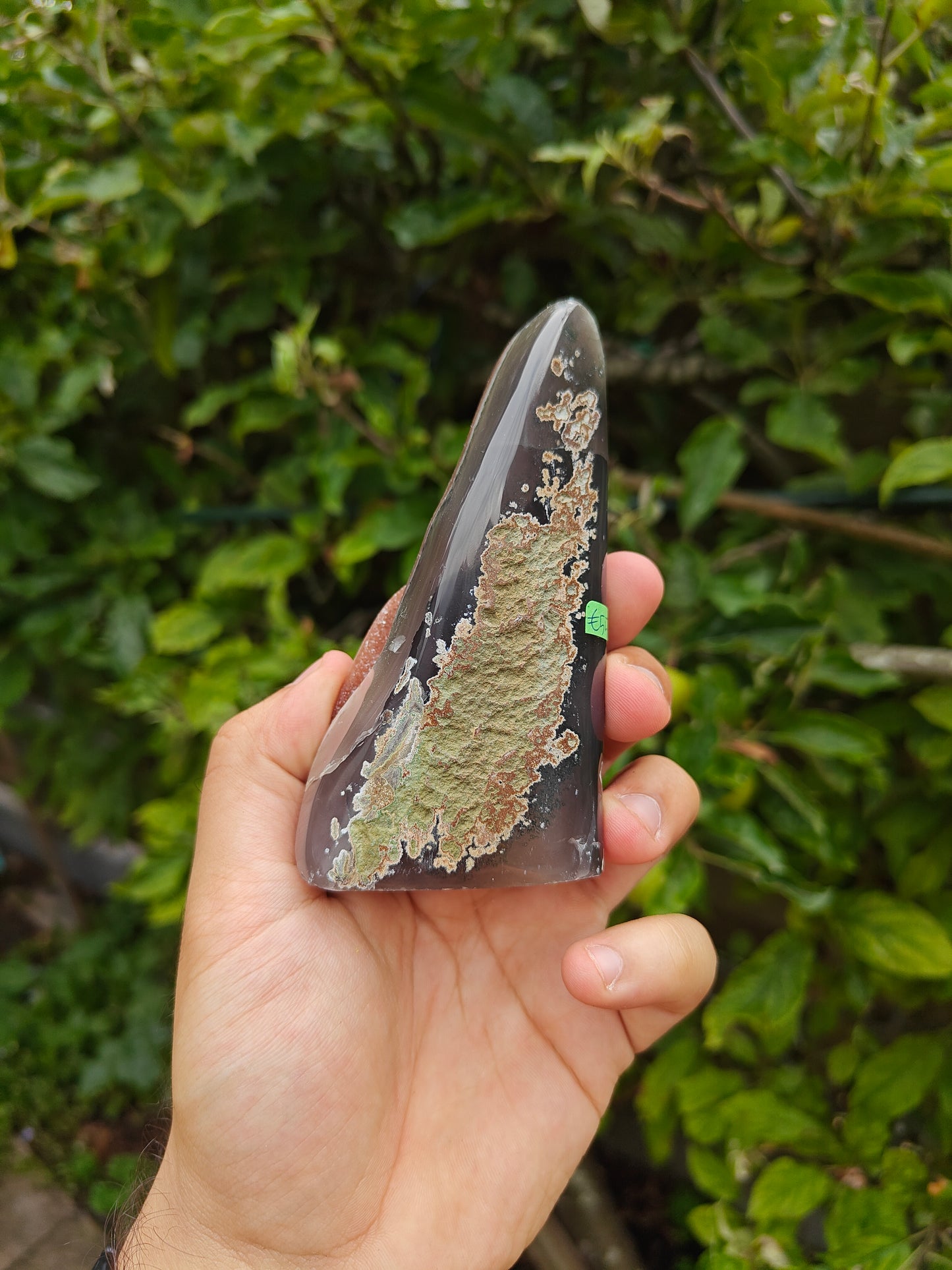 Uruguayaanse Agaat 12 x 5 x 4 cm 0.340 kg