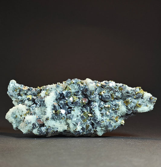 Stunning Pyrite with Quartz Cluster from Bulgaria