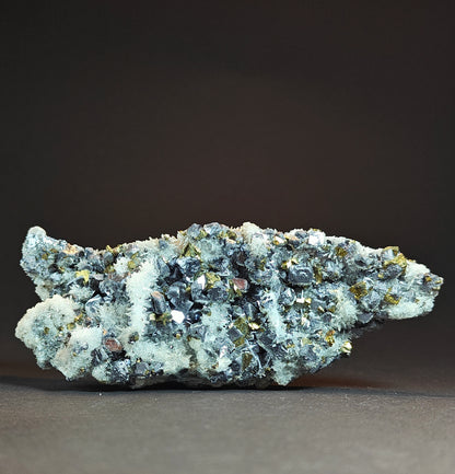 Stunning Pyrite with Quartz Cluster from Bulgaria