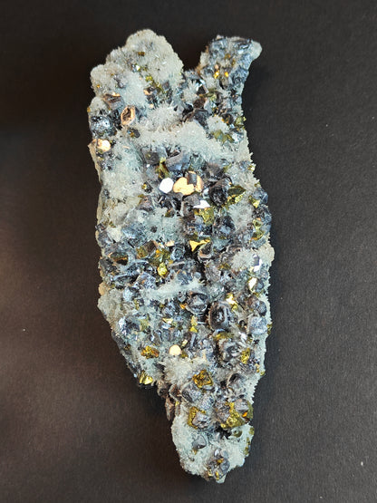 Stunning Pyrite with Quartz Cluster from Bulgaria