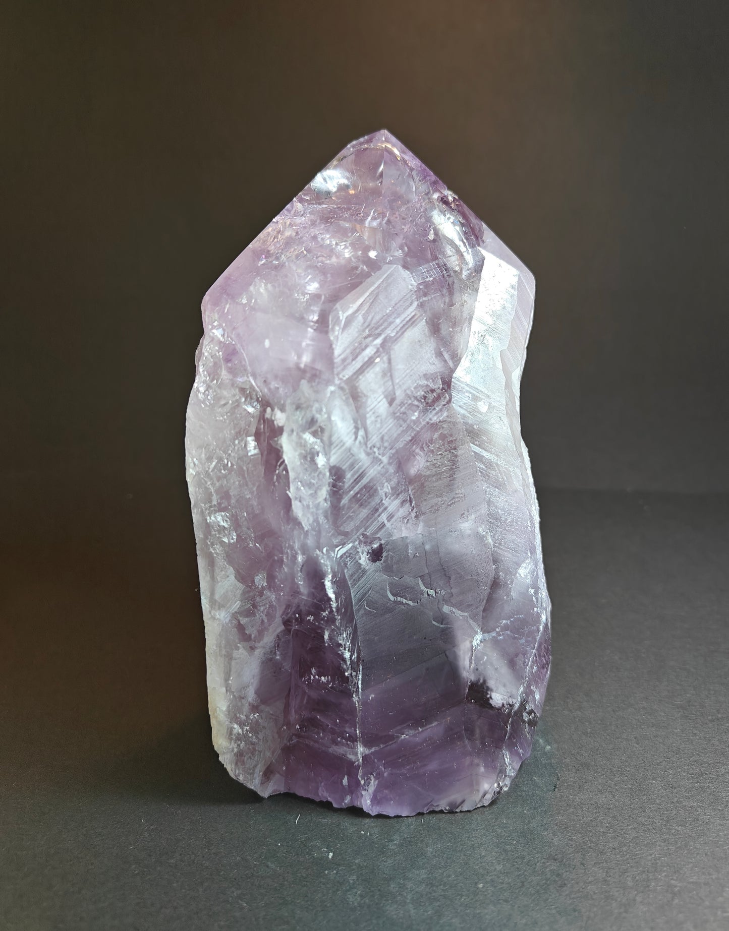 Rare Large Semi-Polished Bolivian Amethyst Point  – 1.945 kg