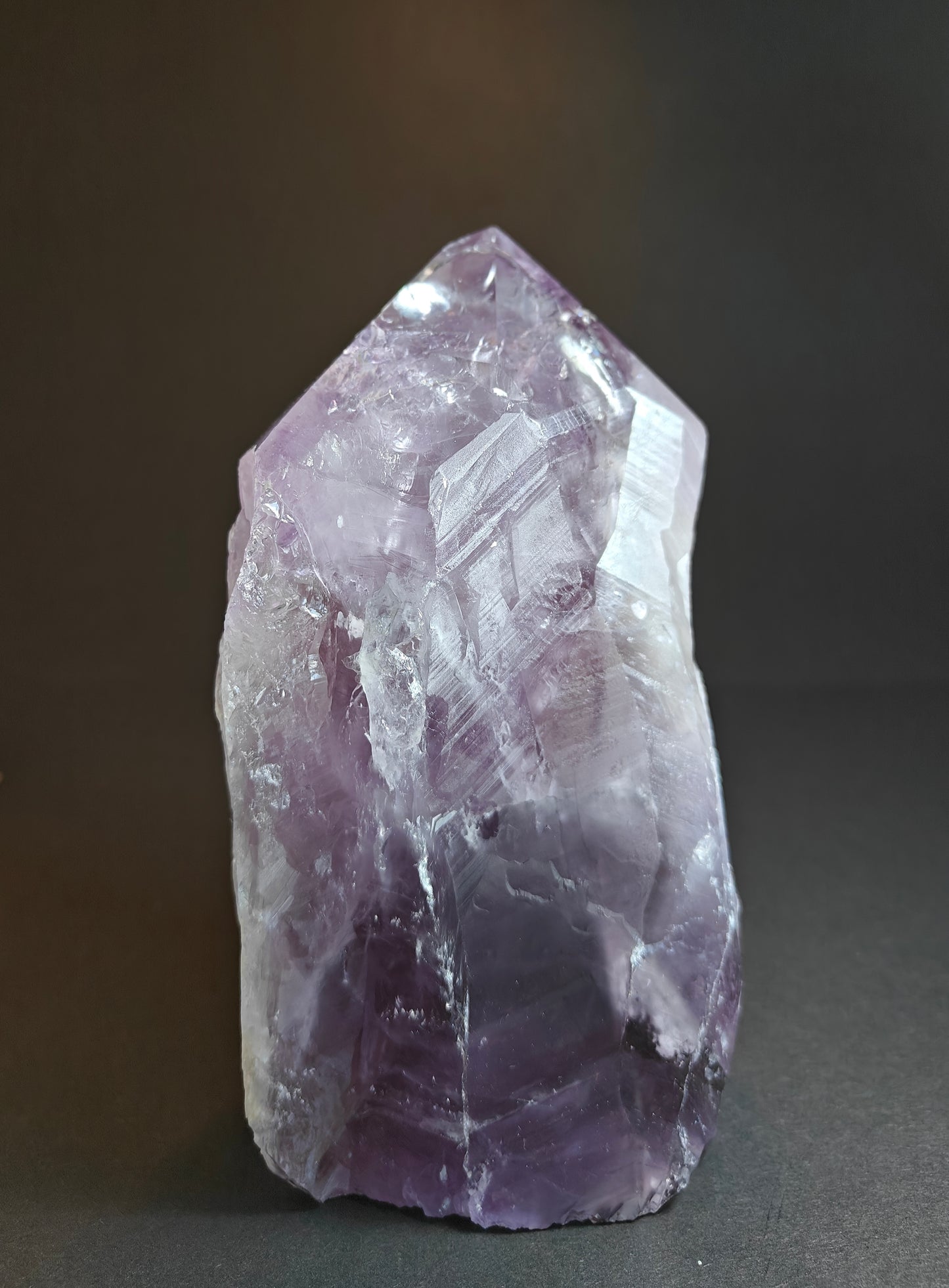 Rare Large Semi-Polished Bolivian Amethyst Point  – 1.945 kg