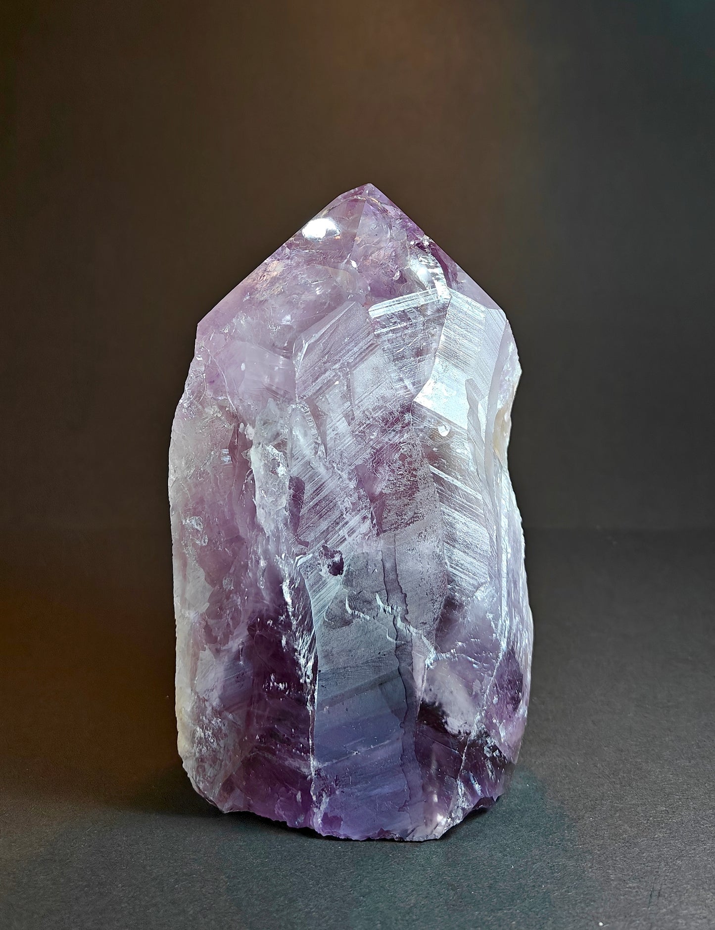 Rare Large Semi-Polished Bolivian Amethyst Point  – 1.945 kg
