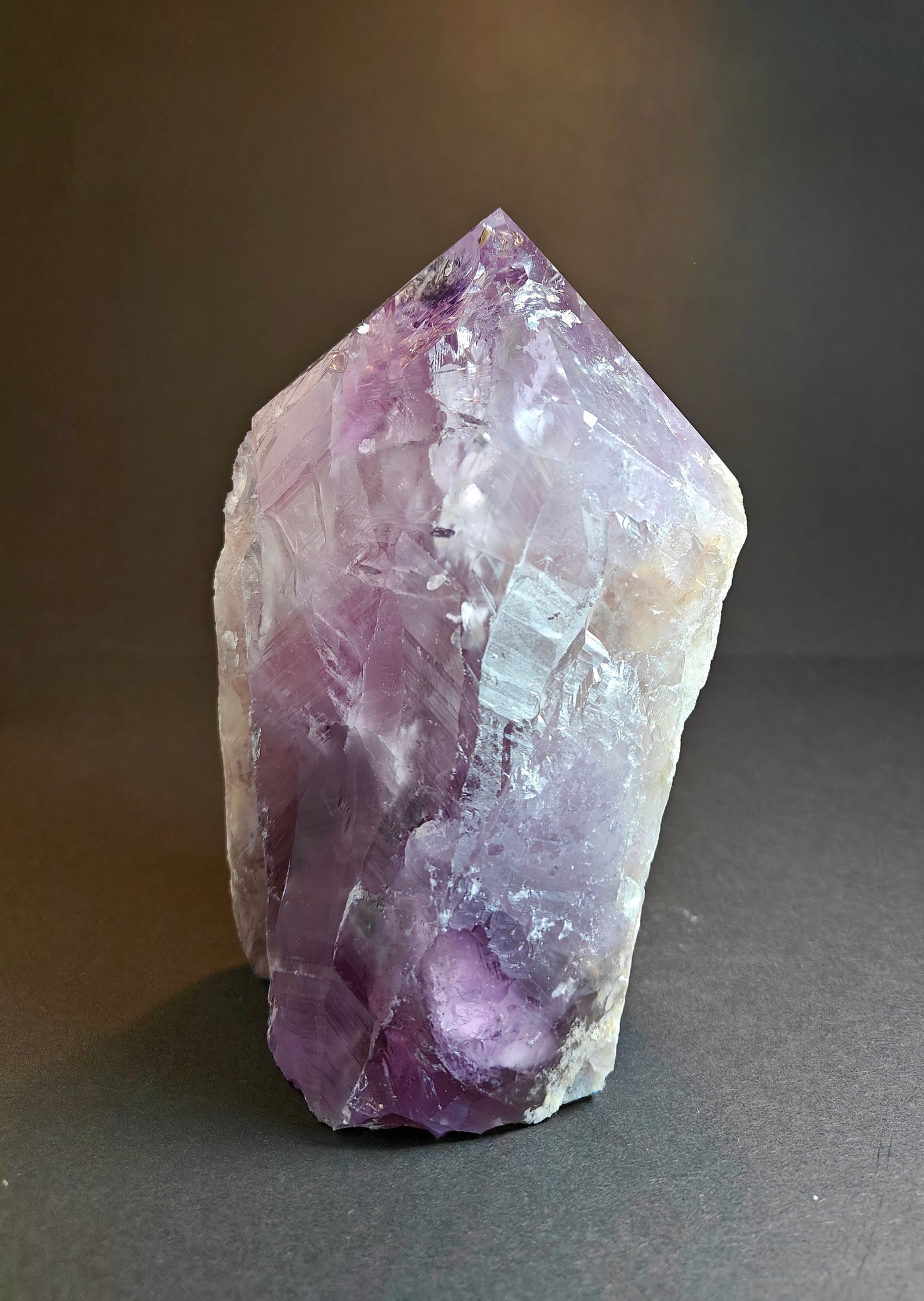 Rare Large Semi-Polished Bolivian Amethyst Point  – 1.945 kg