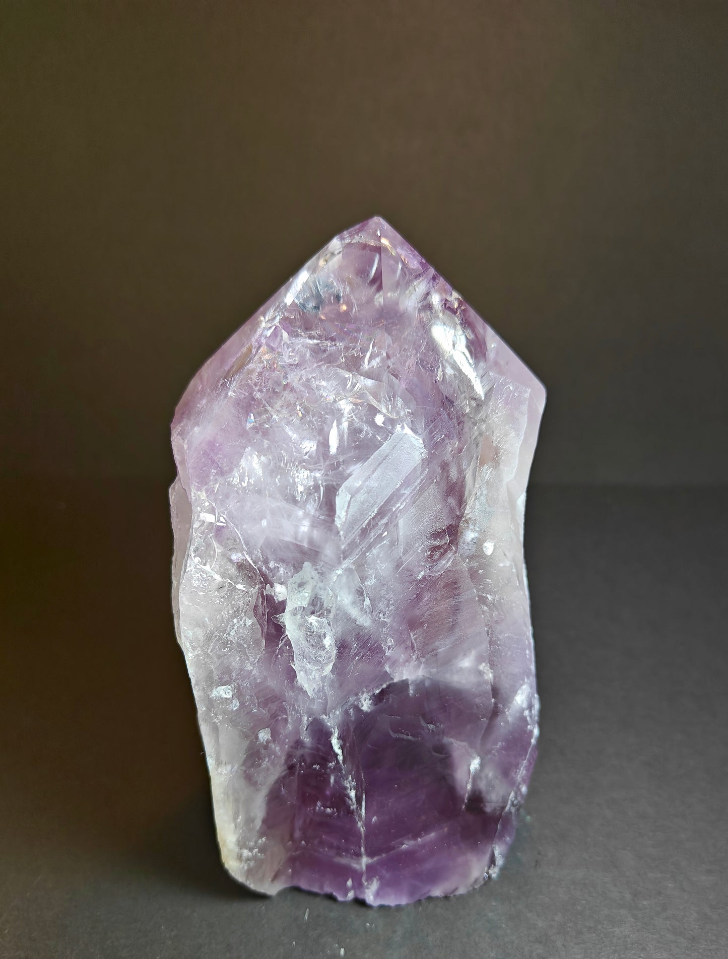 Rare Large Semi-Polished Bolivian Amethyst Point  – 1.945 kg
