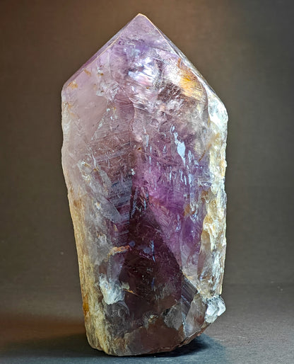 Rare Large Semi-Polished Bolivian Amethyst Point – 2.450 kg