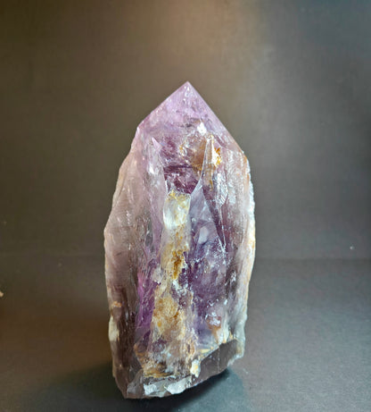 Rare Large Semi-Polished Bolivian Amethyst Point – 2.450 kg