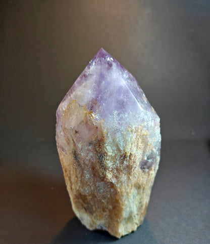 Rare Large Semi-Polished Bolivian Amethyst Point – 2.450 kg