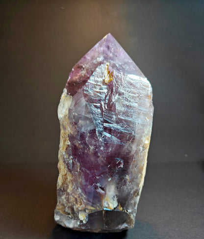 Rare Large Semi-Polished Bolivian Amethyst Point – 2.450 kg