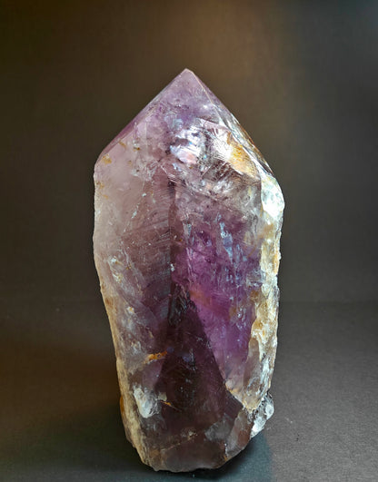 Rare Large Semi-Polished Bolivian Amethyst Point – 2.450 kg