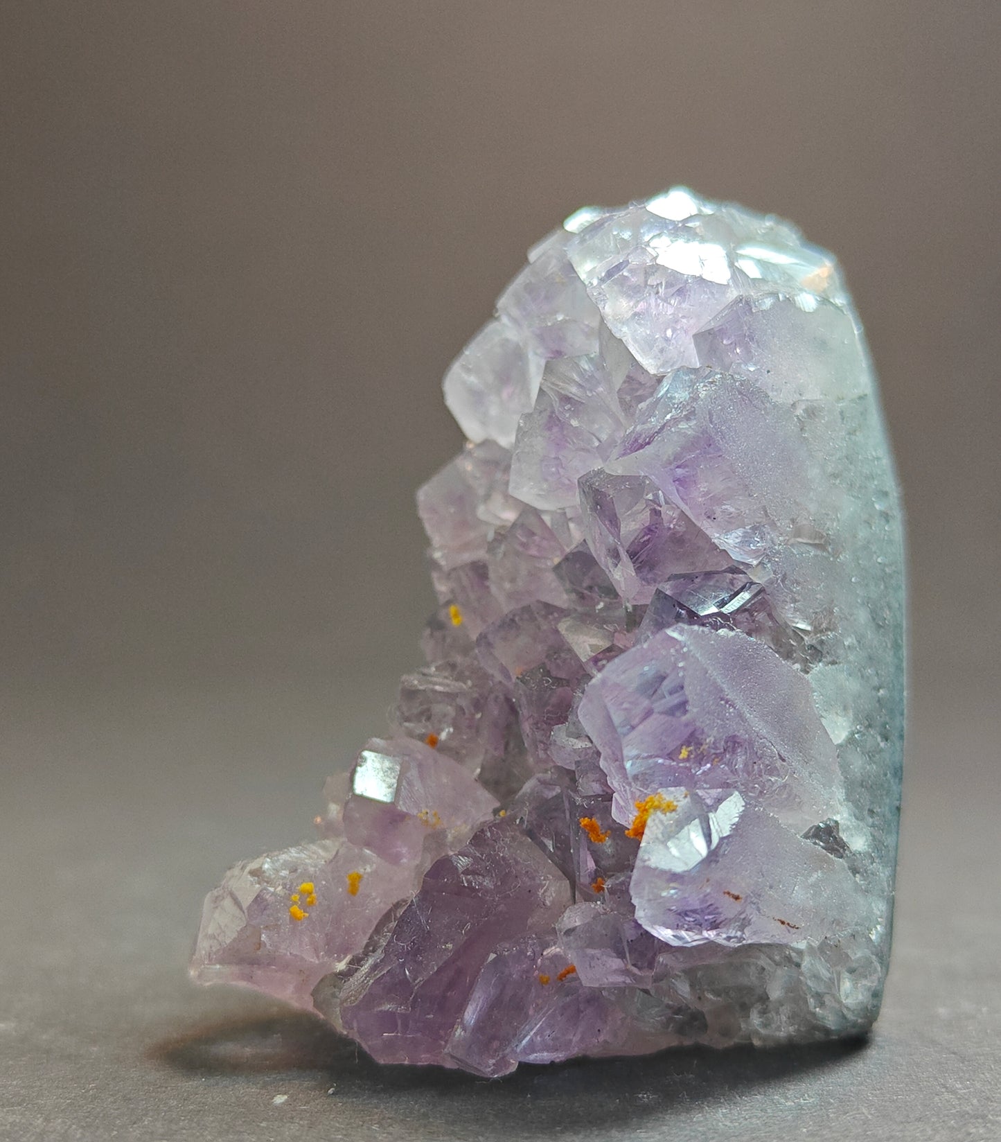 Polished Cut-Base Mini Amethyst Cavity from Uruguay – 71 Grams
