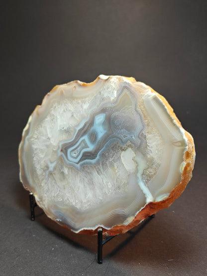 Vibrant Agate Slice – 552 Grams