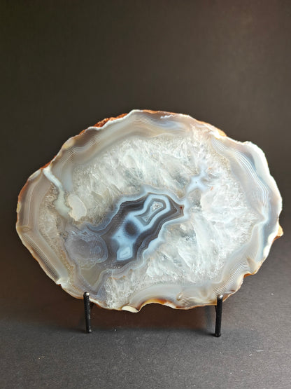 Vibrant Agate Slice – 552 Grams