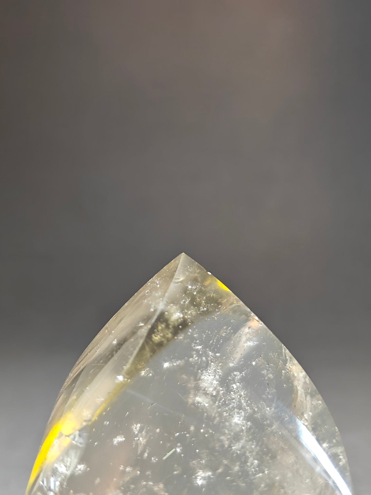 Polished Smoky Quartz Flame from Brazil – 142 Grams