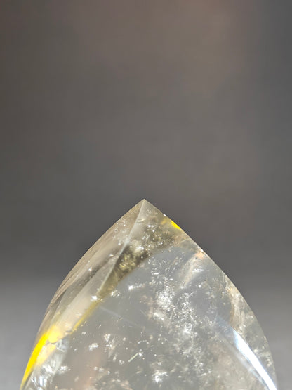 Polished Smoky Quartz Flame from Brazil – 142 Grams