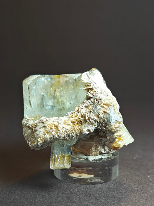 Aquamarine with Muscovite from Pakistan – 133 Grams
