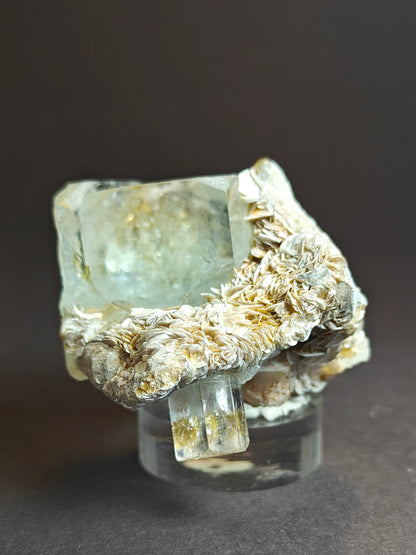 Aquamarine with Muscovite from Pakistan – 133 Grams