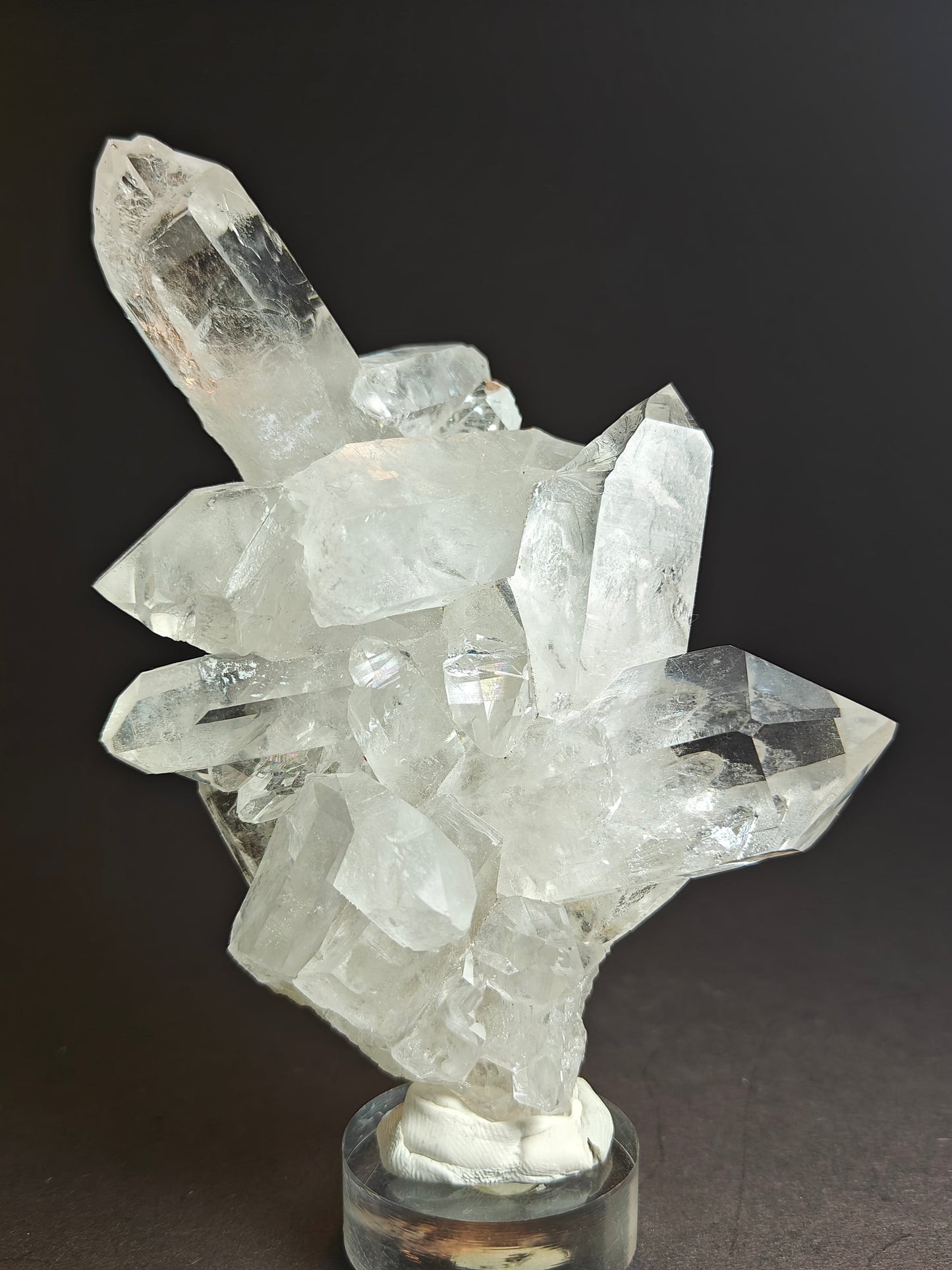 Himalayan White Quartz Cluster – 260 Grams