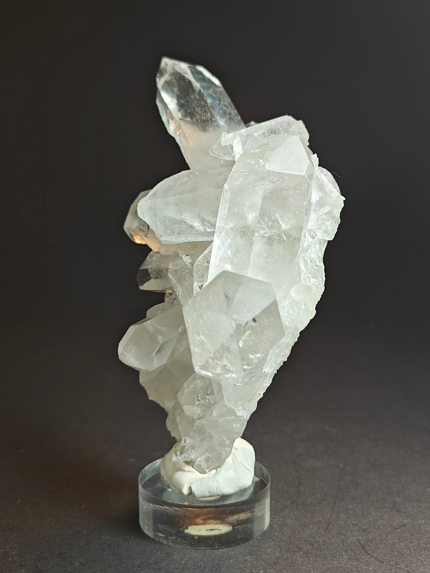 Himalayan White Quartz Cluster – 260 Grams