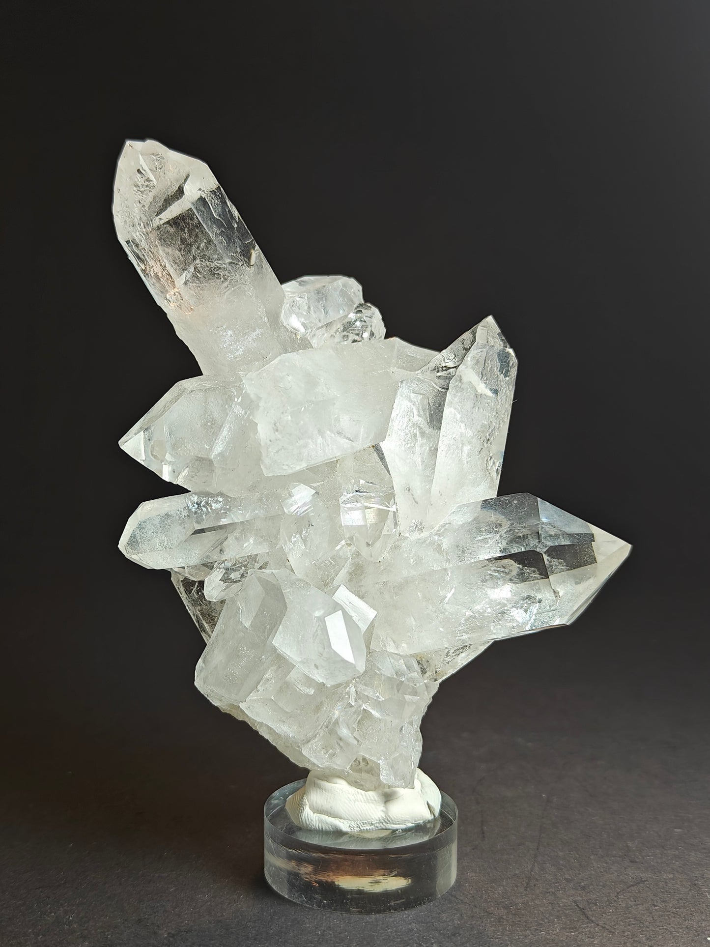 Himalayan White Quartz Cluster – 260 Grams